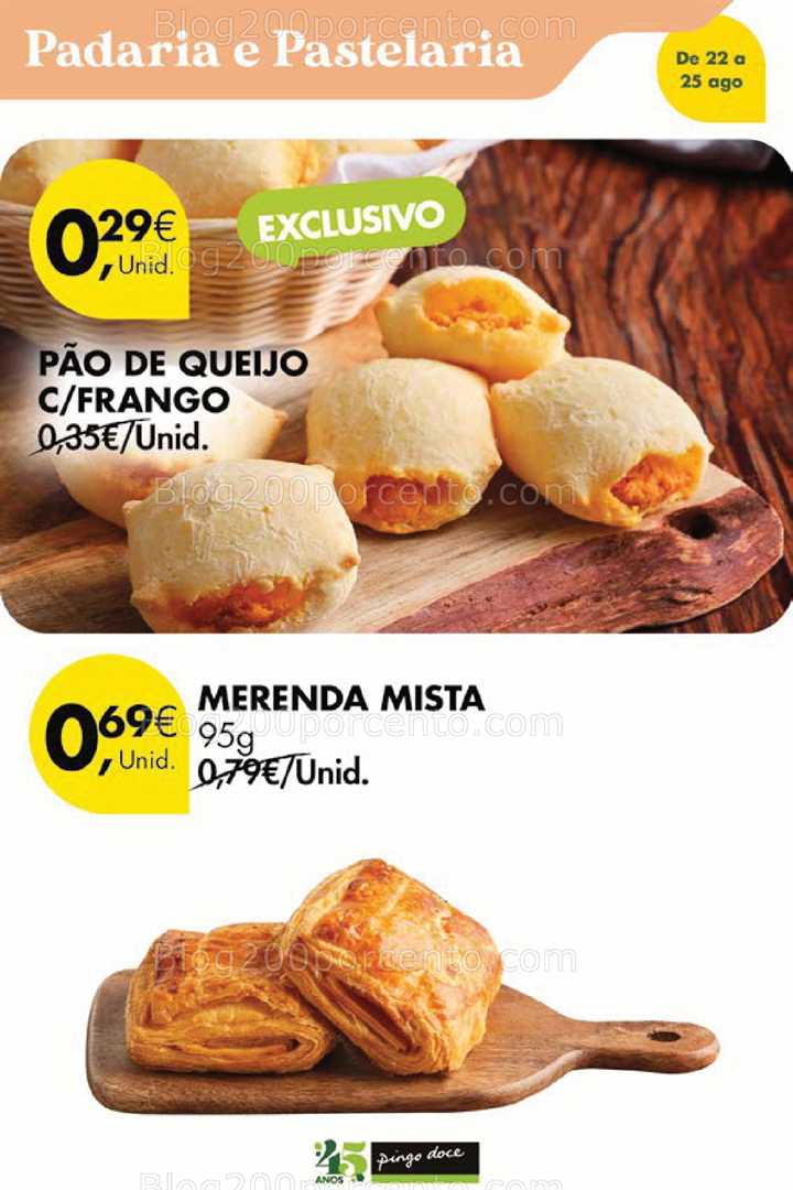 Antevisão Folheto PINGO DOCE Promoções Fim de Semana - 23 a 25 agosto