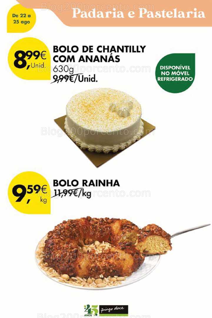 Antevisão Folheto PINGO DOCE Promoções Fim de Semana - 23 a 25 agosto