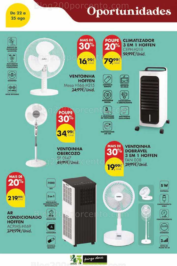 Antevisão Folheto PINGO DOCE Bazar Promoções Fim de Semana - 23 a 25 agosto