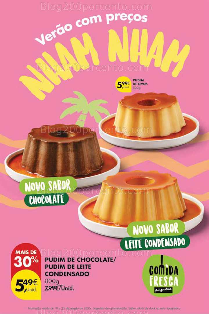 Antevisão Folheto PINGO DOCE Promoções Fim de Semana - 23 a 25 agosto
