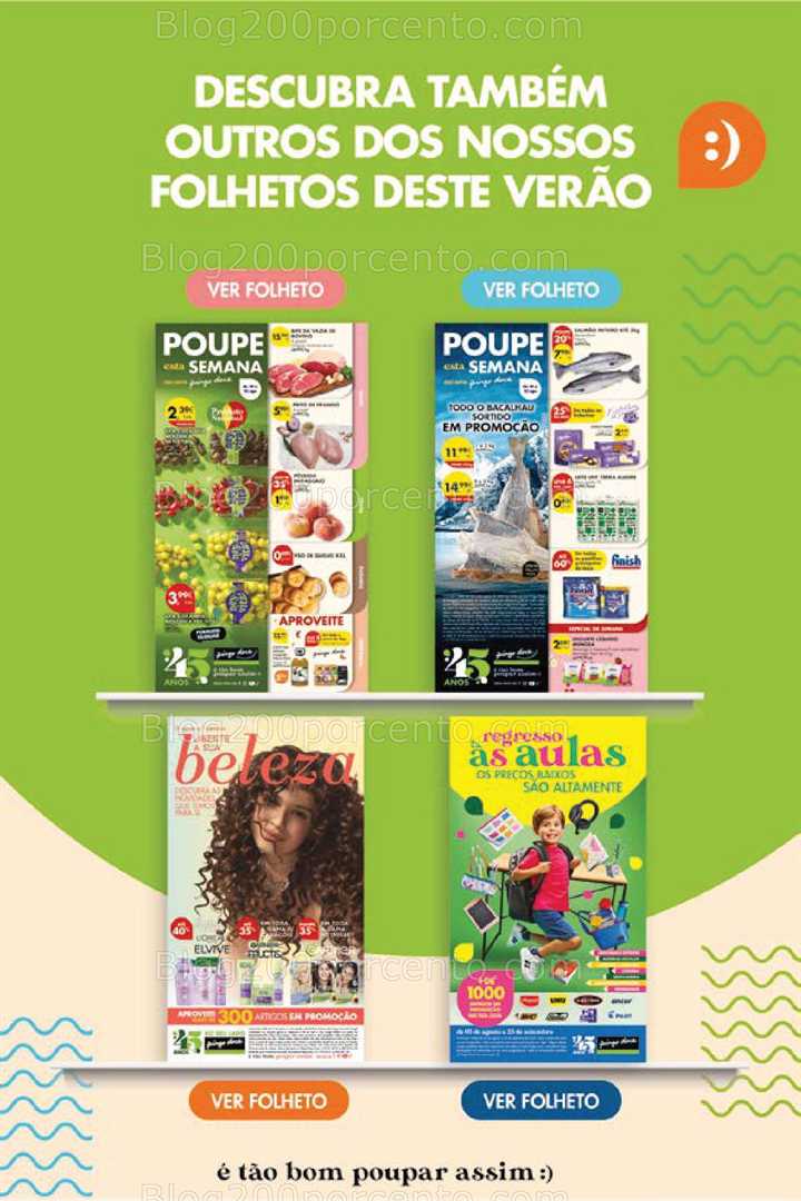 Antevisão Folheto PINGO DOCE Promoções Fim de Semana - 23 a 25 agosto