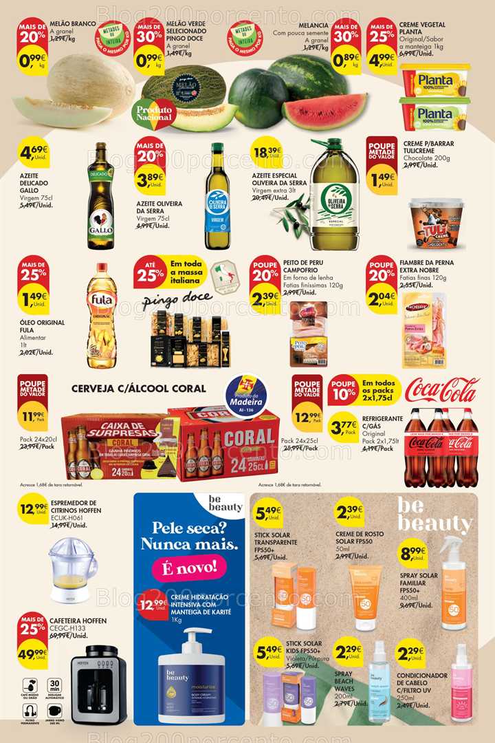 Antevisão Folheto PINGO DOCE Madeira Promoções Fim de Semana - 23 a 25 agosto