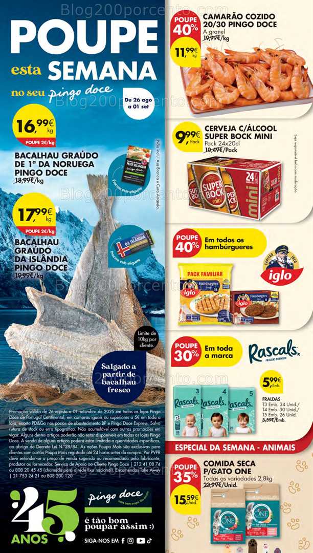 Antevisão Folheto PINGO DOCE Lojas Pequenas Promoções de 26 agosto a 1 setembro