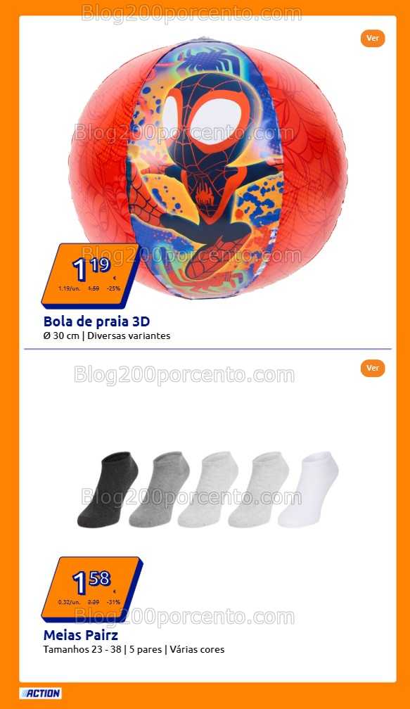 Antevisão Folheto ACTION Promoções de 13 a 19 agosto