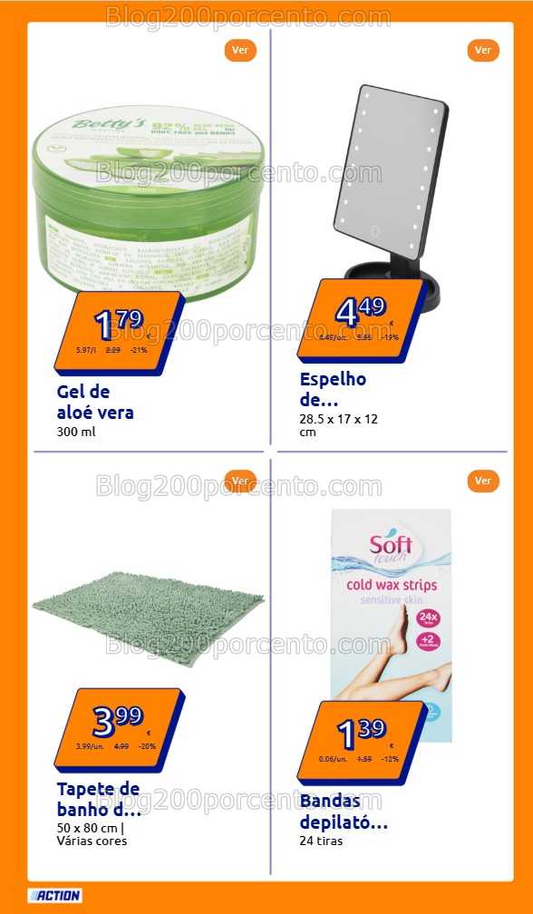 Antevisão Folheto ACTION Promoções de 13 a 19 agosto