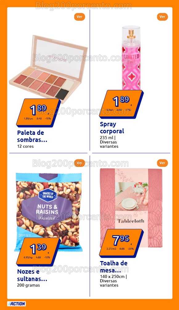 Antevisão Folheto ACTION Promoções de 13 a 19 agosto