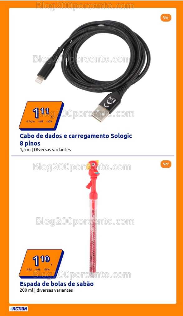 Antevisão Folheto ACTION Promoções de 13 a 19 agosto