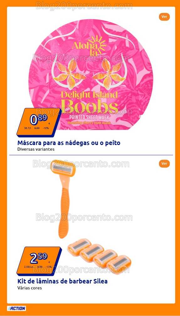 Antevisão Folheto ACTION Promoções de 13 a 19 agosto