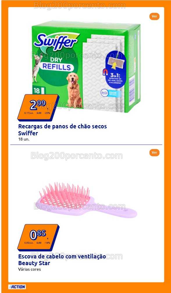 Antevisão Folheto ACTION Promoções de 20 a 26 agosto