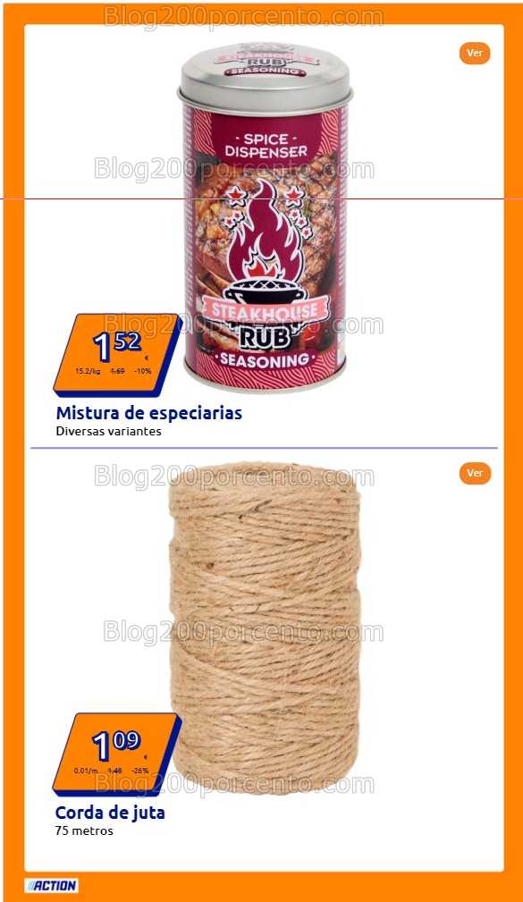 Antevisão Folheto ACTION Promoções de 20 a 26 agosto