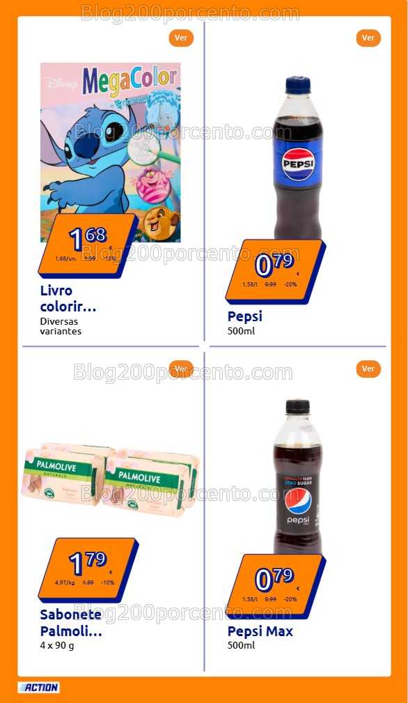 Antevisão Folheto ACTION Promoções de 20 a 26 agosto