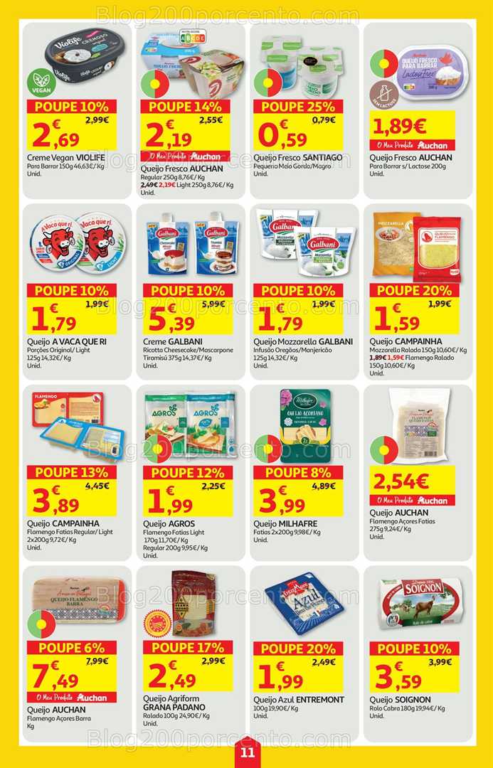 Antevisão Folheto AUCHAN Super Poupança Promoções de 14 a 20 agosto