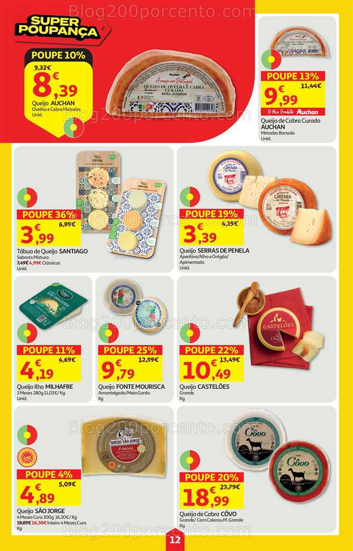 Antevisão Folheto AUCHAN Super Poupança Promoções de 14 a 20 agosto