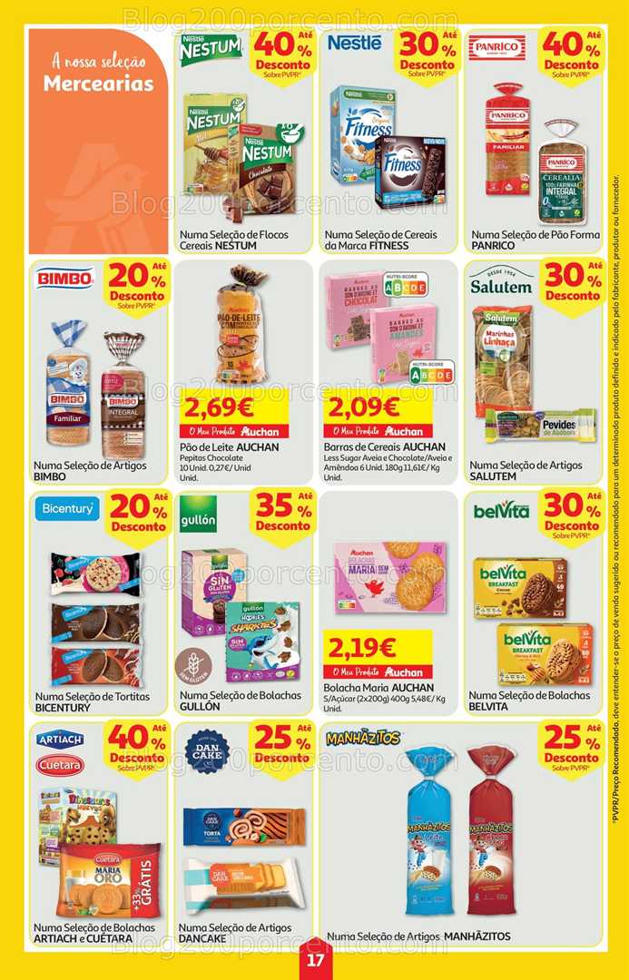 Antevisão Folheto AUCHAN Super Poupança Promoções de 14 a 20 agosto