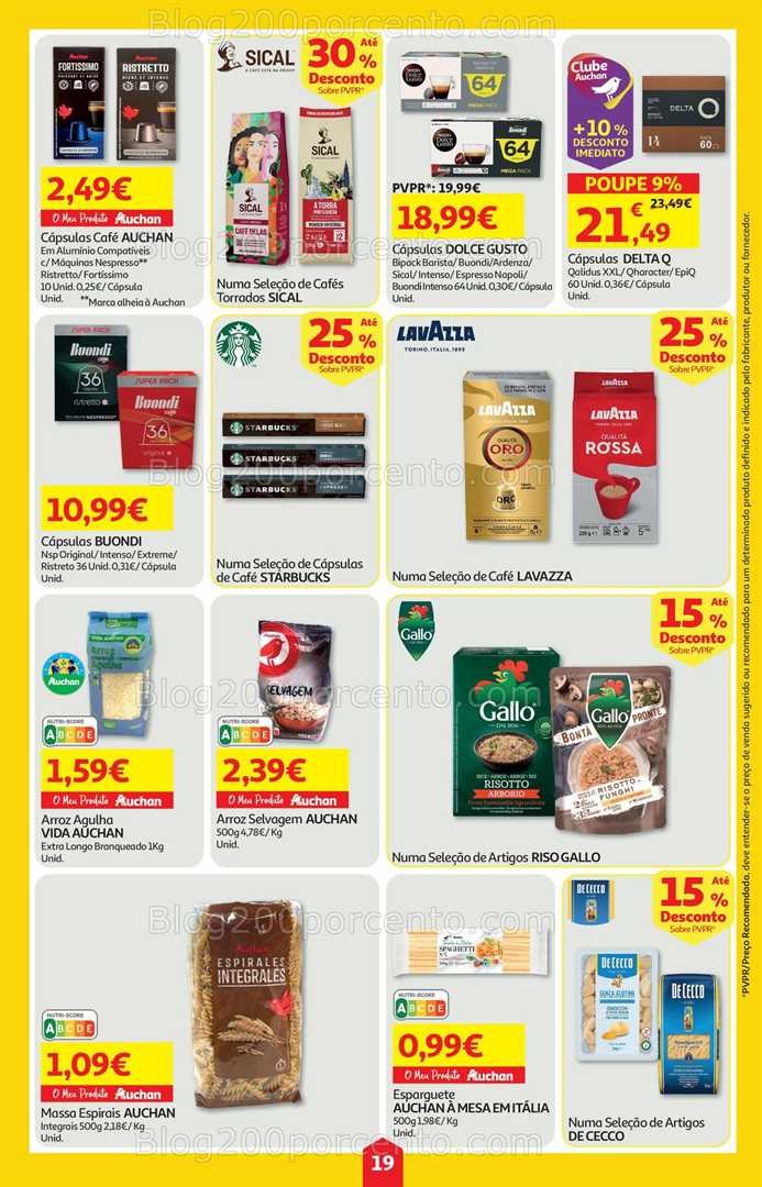 Antevisão Folheto AUCHAN Super Poupança Promoções de 14 a 20 agosto
