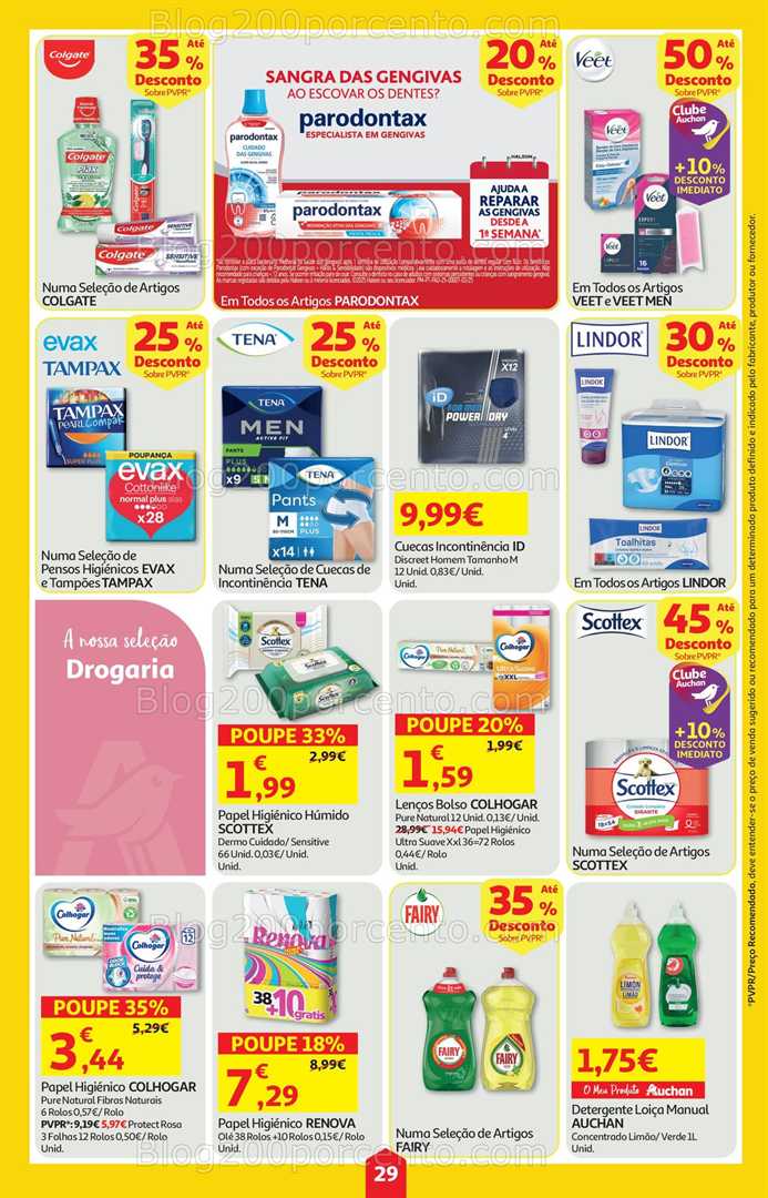 Antevisão Folheto AUCHAN Super Poupança Promoções de 14 a 20 agosto