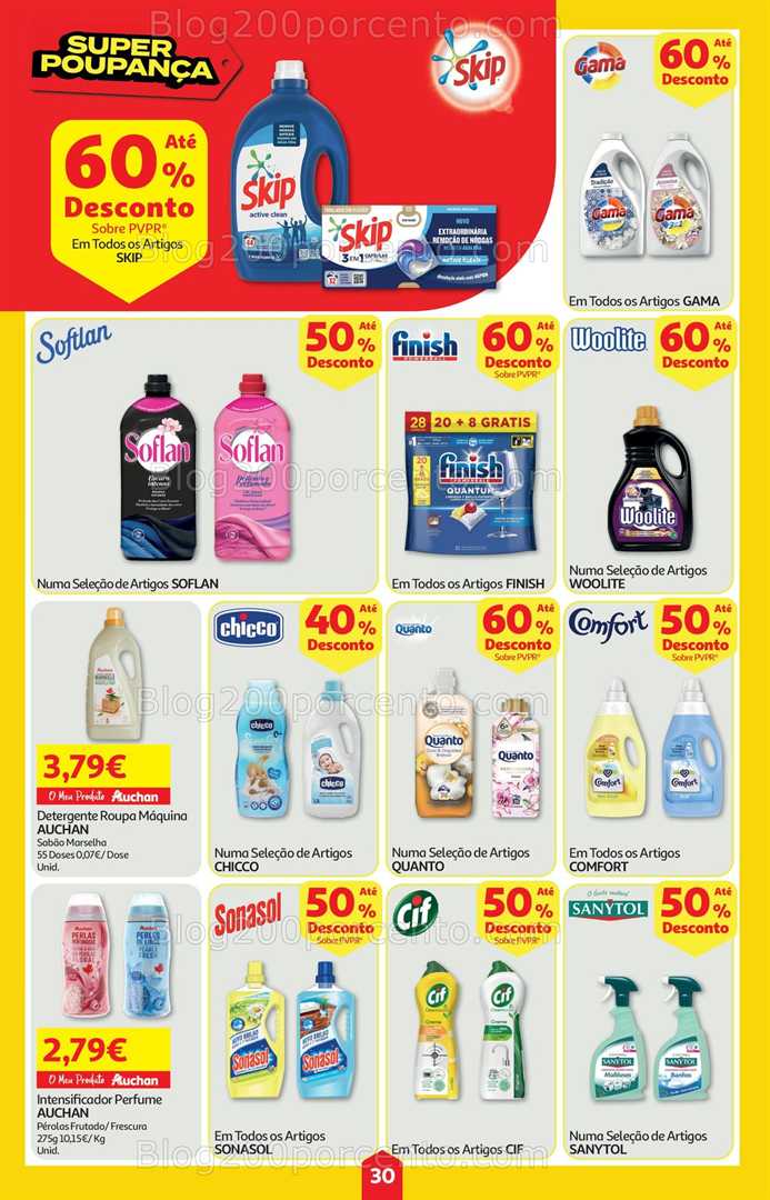 Antevisão Folheto AUCHAN Super Poupança Promoções de 14 a 20 agosto