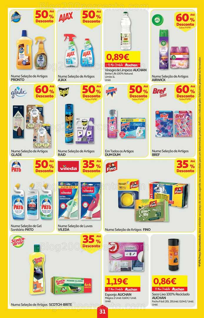 Antevisão Folheto AUCHAN Super Poupança Promoções de 14 a 20 agosto
