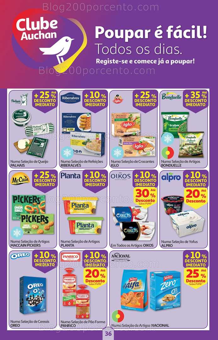 Antevisão Folheto AUCHAN Super Poupança Promoções de 14 a 20 agosto