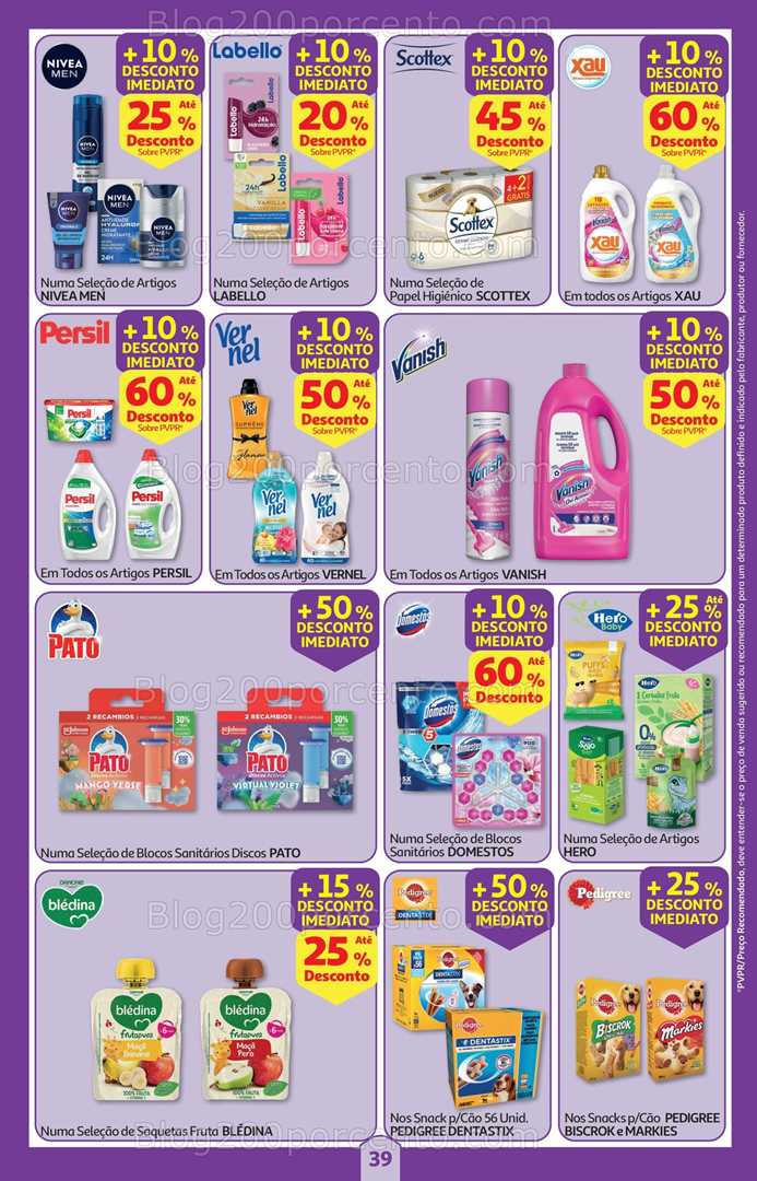 Antevisão Folheto AUCHAN Super Poupança Promoções de 14 a 20 agosto