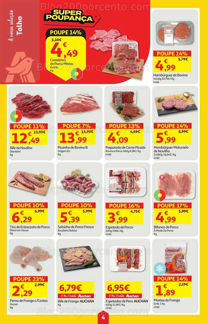 Antevisão Folheto AUCHAN Super Poupança Promoções de 14 a 20 agosto