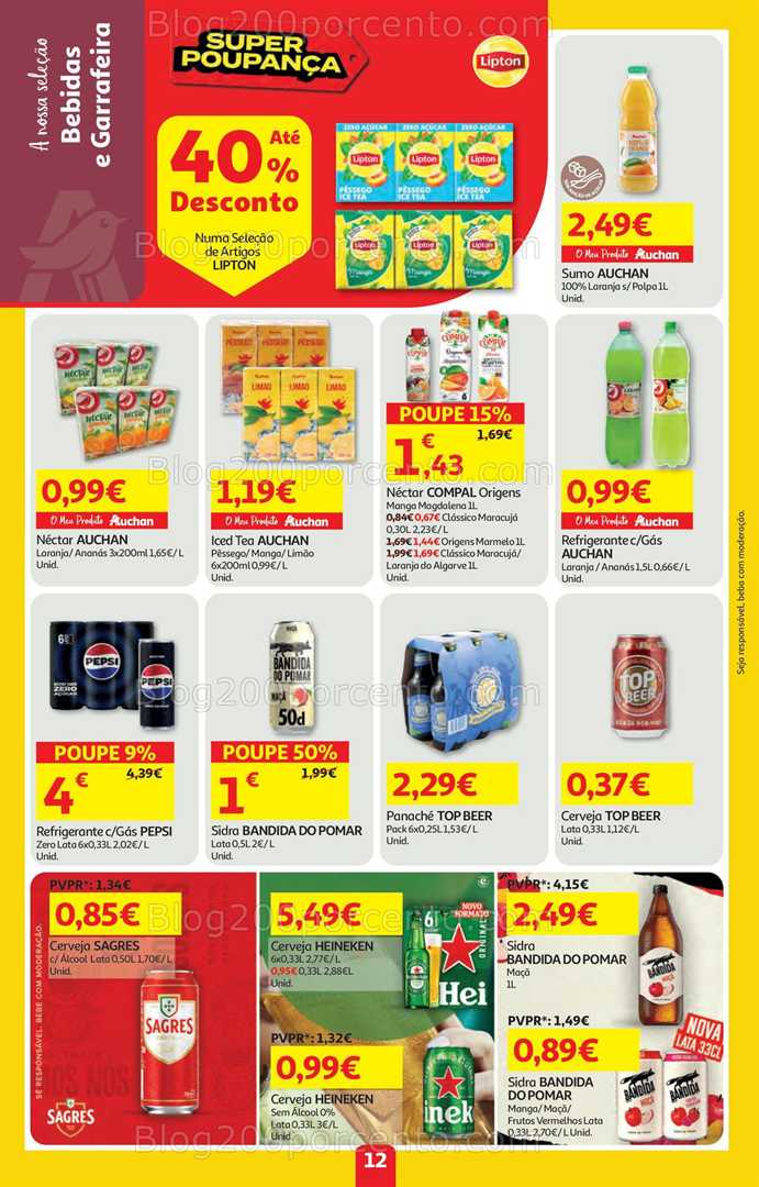 Antevisão Folheto MINIPREÇO - AUCHAN Promoções de 28 agosto a 3 setembro