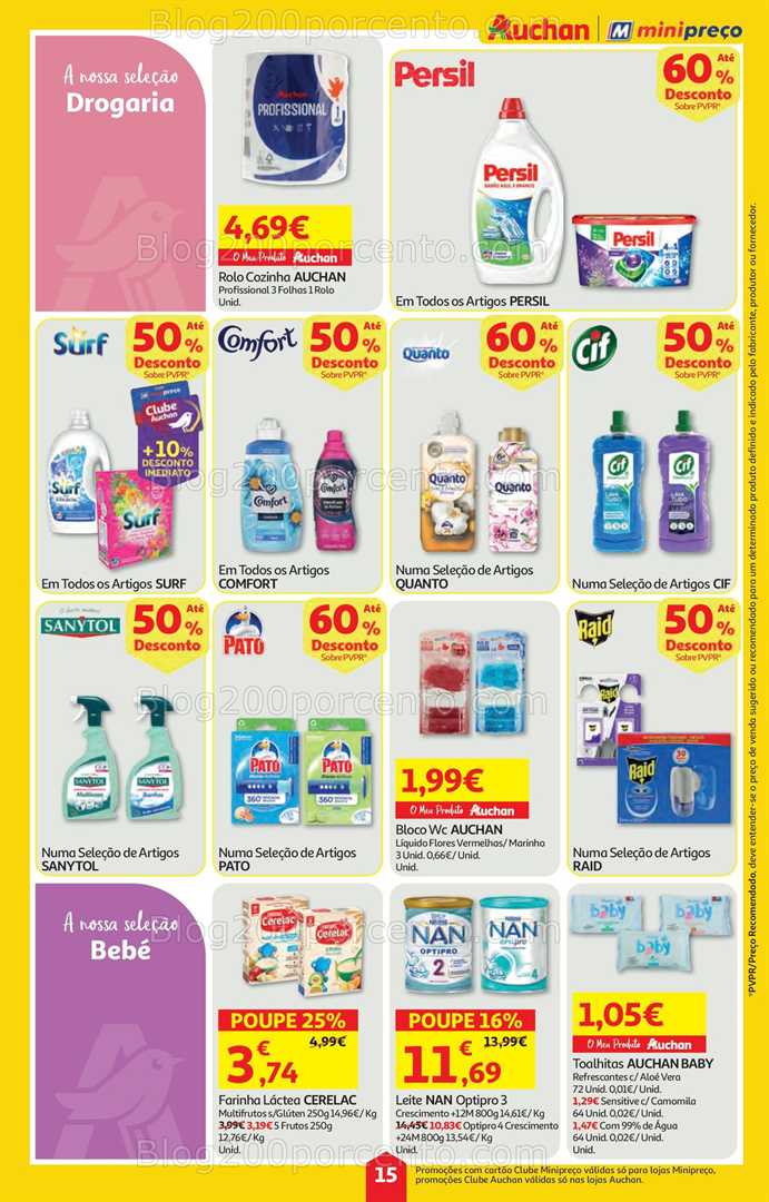 Antevisão Folheto MINIPREÇO - AUCHAN Promoções de 28 agosto a 3 setembro
