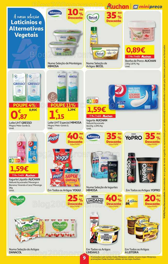 Antevisão Folheto MINIPREÇO - AUCHAN Promoções de 28 agosto a 3 setembro