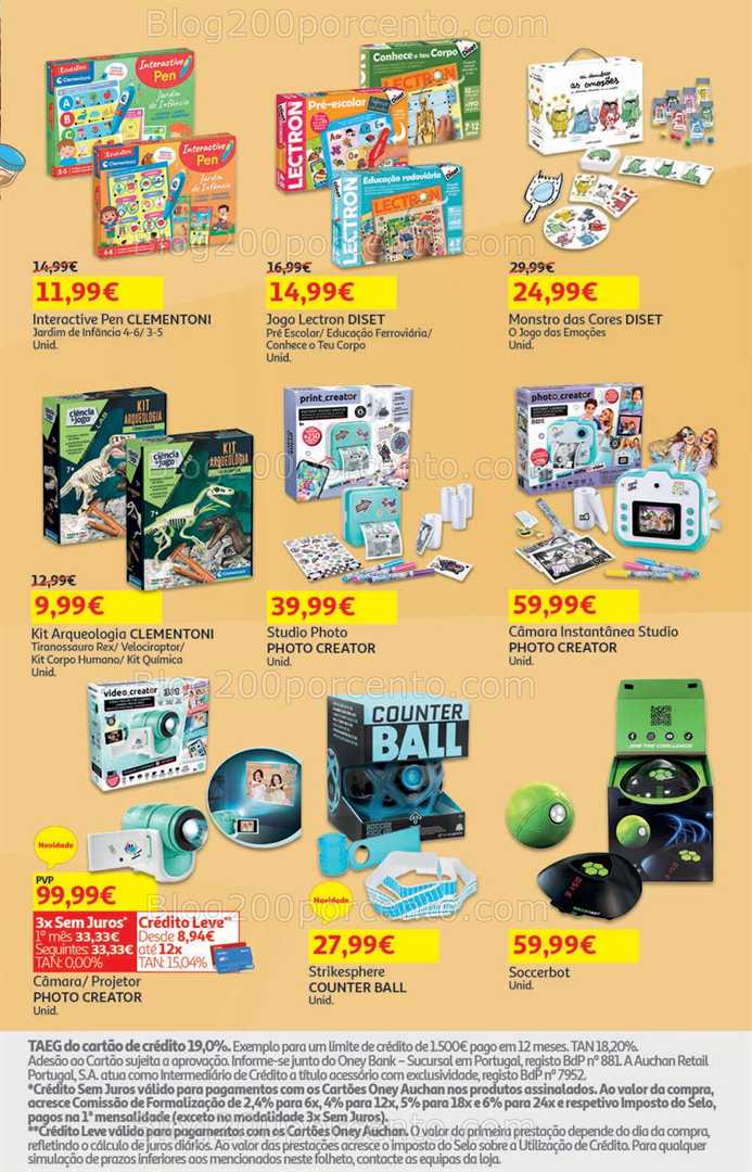 Antevisão Folheto AUCHAN Regresso às Aulas Promoções de 21 agosto a 3 setembro