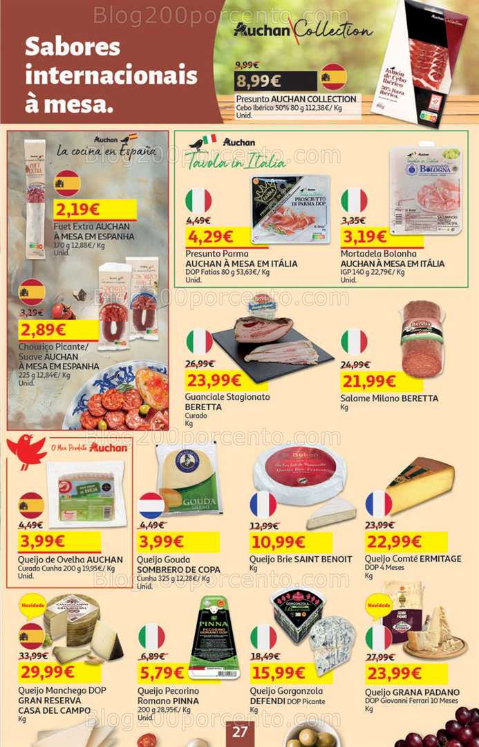Antevisão Folheto AUCHAN Regresso às Aulas Promoções de 21 agosto a 3 setembro