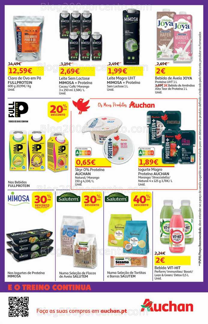 Antevisão Folheto AUCHAN Regresso às Aulas Promoções de 21 agosto a 3 setembro