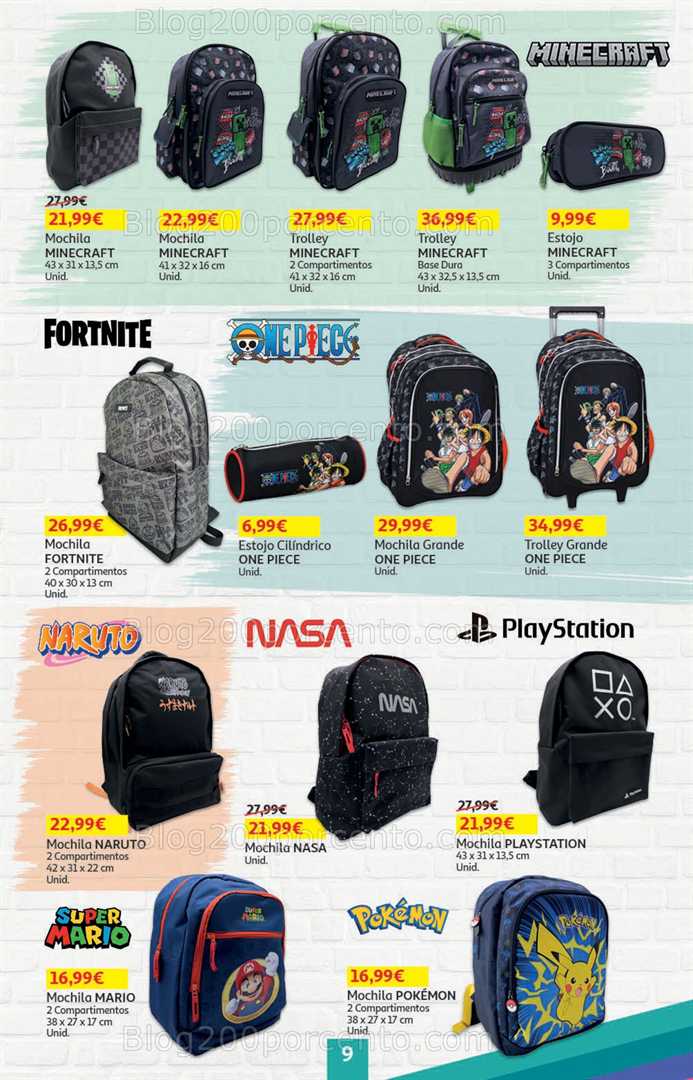 Antevisão Folheto AUCHAN Regresso às Aulas Promoções de 21 agosto a 3 setembro
