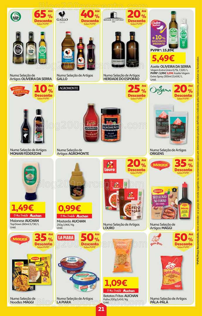 Antevisão Folheto AUCHAN Super Poupança Promoções de 28 agosto a 3 setembro