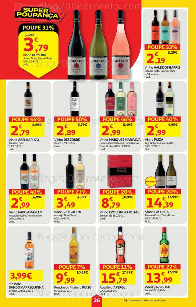 Antevisão Folheto AUCHAN Super Poupança Promoções de 28 agosto a 3 setembro