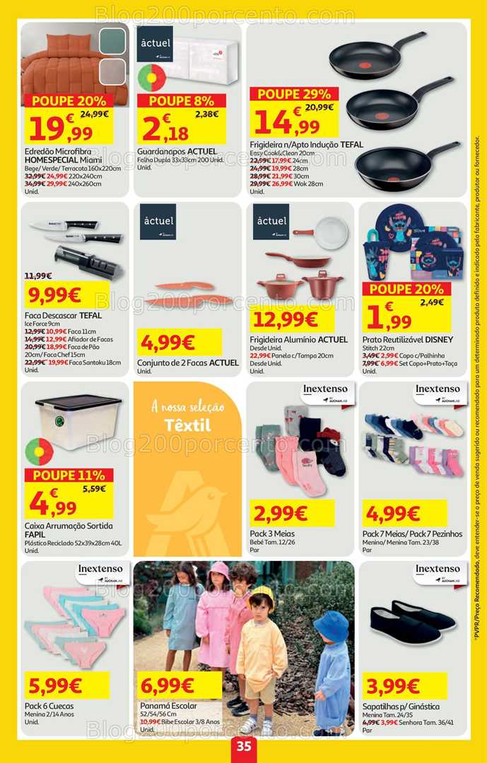 Antevisão Folheto AUCHAN Super Poupança Promoções de 28 agosto a 3 setembro
