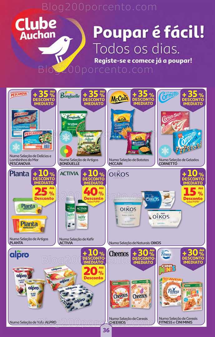 Antevisão Folheto AUCHAN Super Poupança Promoções de 28 agosto a 3 setembro