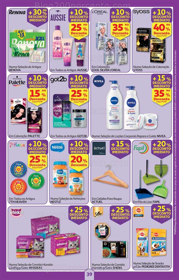 Antevisão Folheto AUCHAN Super Poupança Promoções de 28 agosto a 3 setembro
