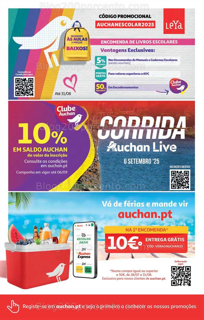 Antevisão Folheto AUCHAN Super Poupança Promoções de 28 agosto a 3 setembro