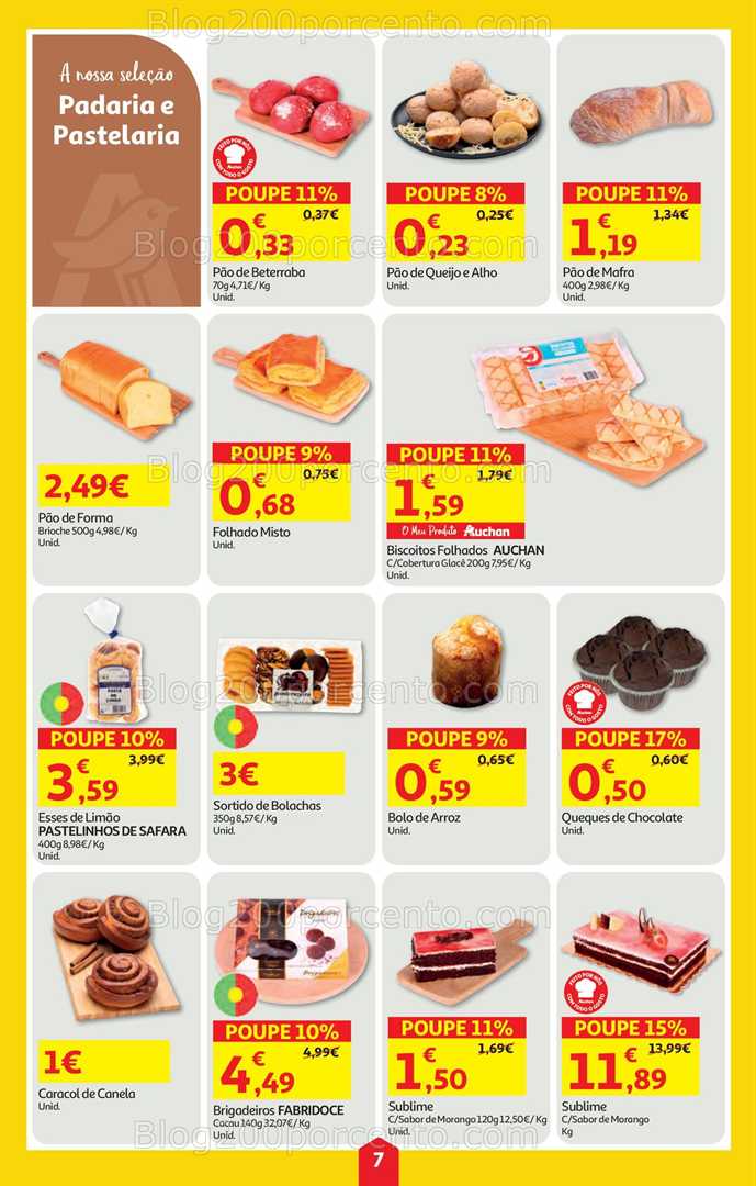 Antevisão Folheto AUCHAN Super Poupança Promoções de 28 agosto a 3 setembro
