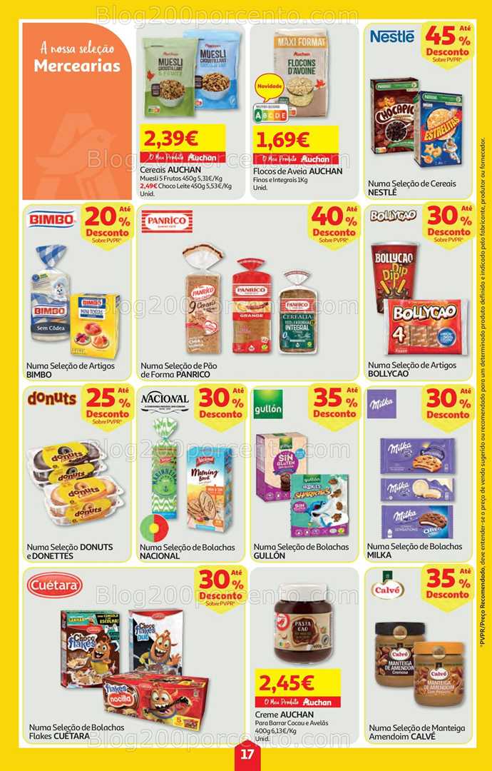 Antevisão Folheto AUCHAN Super Poupança Promoções de 21 a 27 agosto