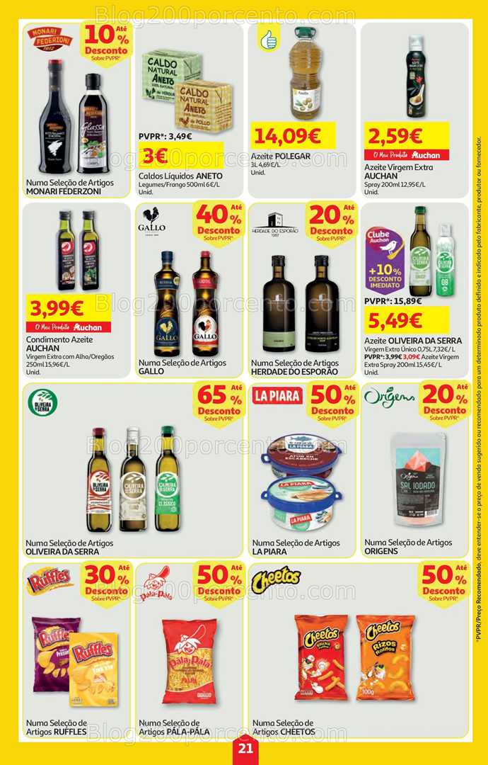 Antevisão Folheto AUCHAN Super Poupança Promoções de 21 a 27 agosto