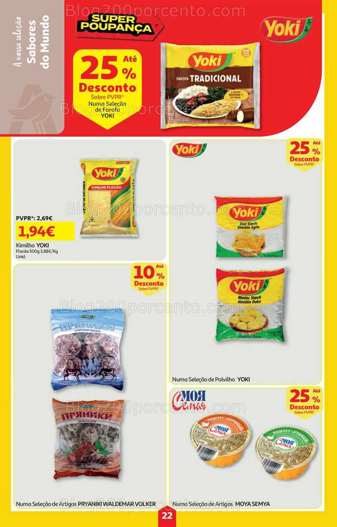 Antevisão Folheto AUCHAN Super Poupança Promoções de 21 a 27 agosto