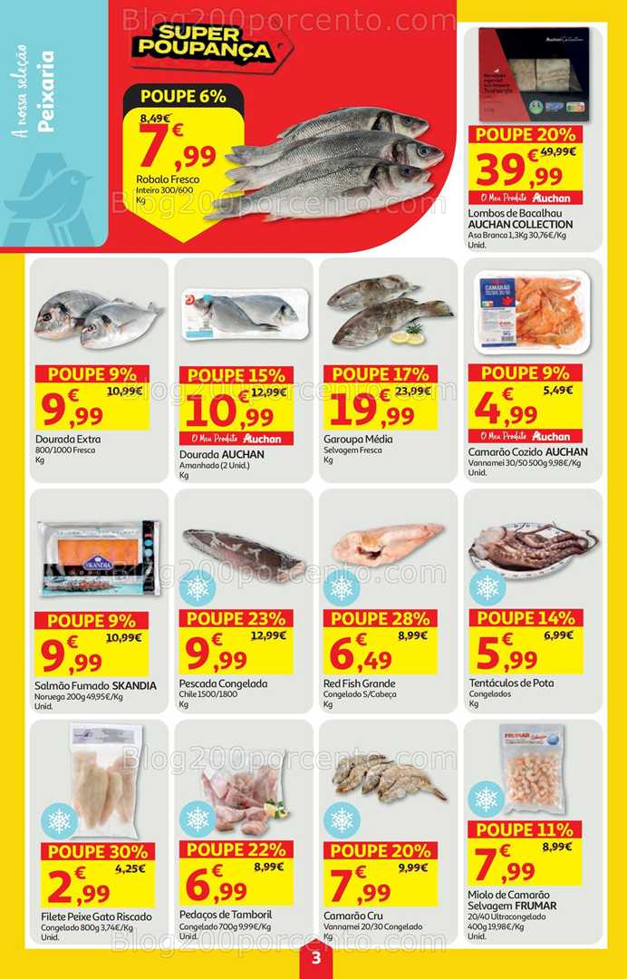 Antevisão Folheto AUCHAN Super Poupança Promoções de 21 a 27 agosto