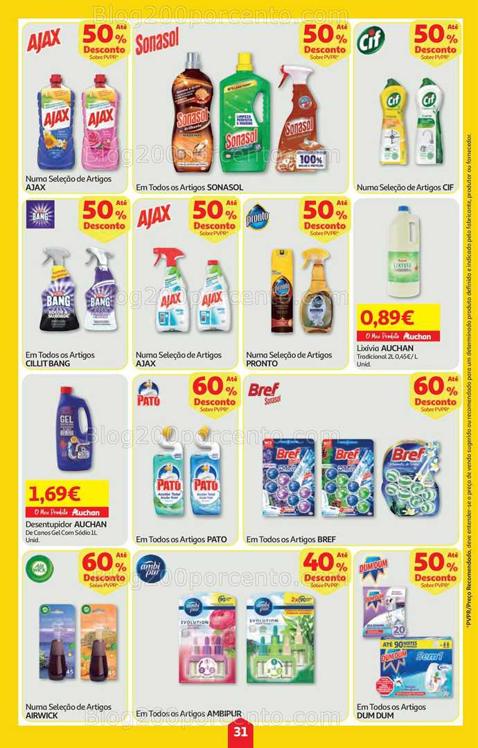 Antevisão Folheto AUCHAN Super Poupança Promoções de 21 a 27 agosto