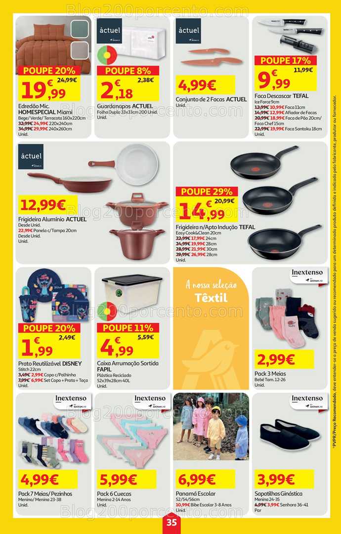 Antevisão Folheto AUCHAN Super Poupança Promoções de 21 a 27 agosto