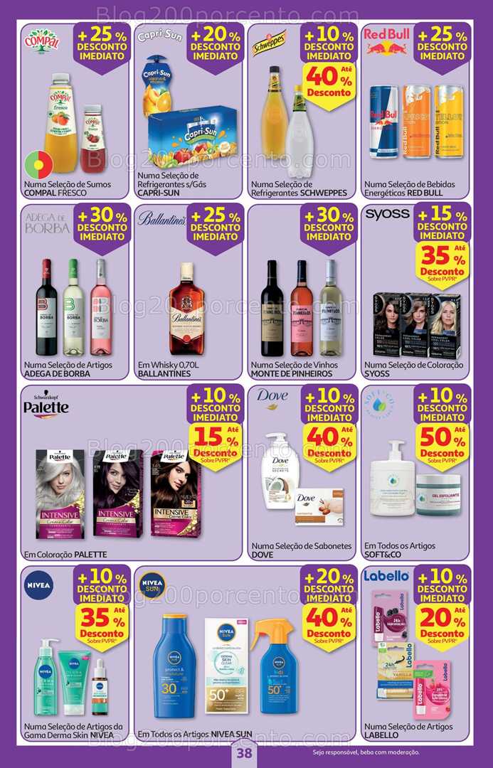 Antevisão Folheto AUCHAN Super Poupança Promoções de 21 a 27 agosto