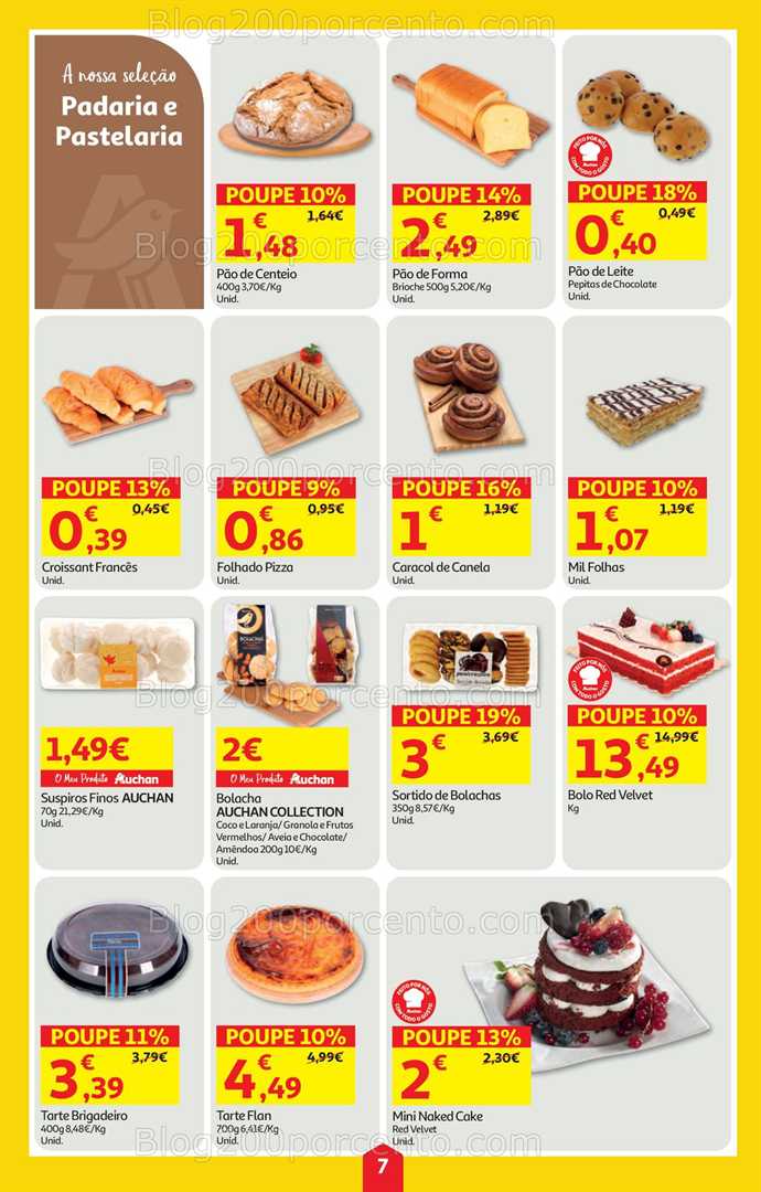 Antevisão Folheto AUCHAN Super Poupança Promoções de 21 a 27 agosto