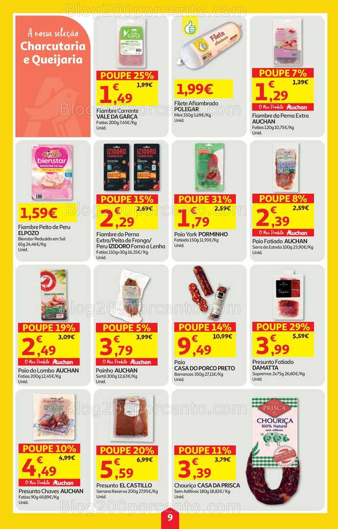 Antevisão Folheto AUCHAN Super Poupança Promoções de 21 a 27 agosto
