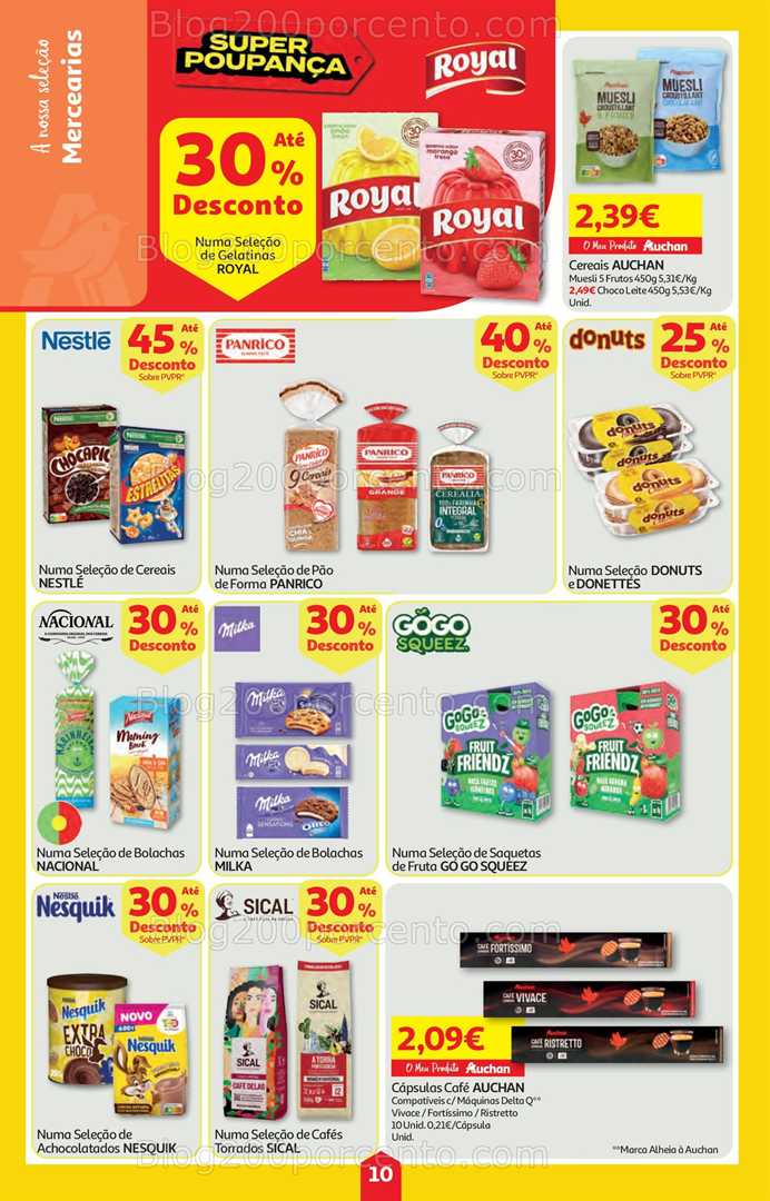 Antevisão Folheto AUCHAN - MINIPREÇO Promoções de 21 a 27 agosto
