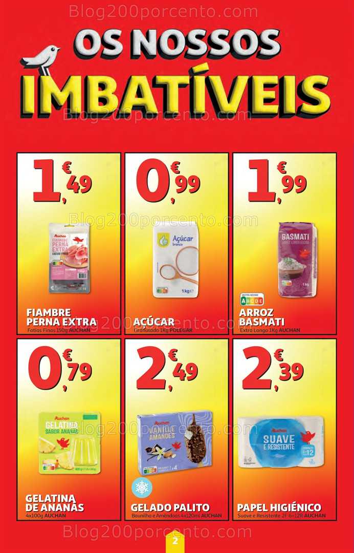 Antevisão Folheto AUCHAN - MINIPREÇO Promoções de 21 a 27 agosto